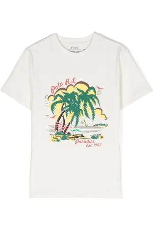Ralph Lauren Graphic-print cotton T-shirt