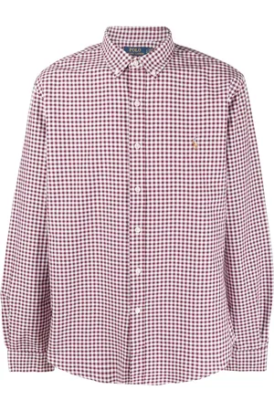 Ralph Lauren Logo-embroidered check-print shirt