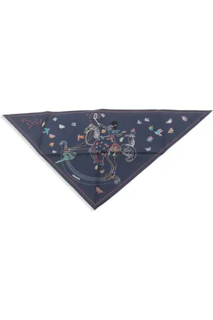 Hermès 2010s Carré Story scarf
