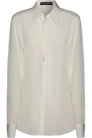 Dolce & Gabbana Concealed fastening silk shirt