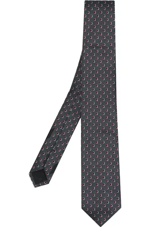 Salvatore Ferragamo Gancini fine-weave tie