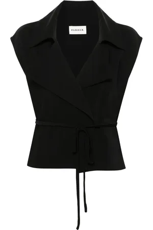 P.A.R.O.S.H. Cady wrap gilet