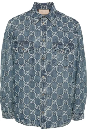 Gucci GG jacquard denim jacket