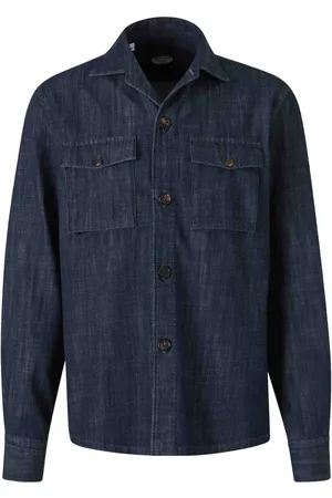 Vincenzo di Ruggiero Cotton denim overshirt