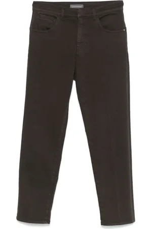 LORENA ANTONIAZZI Logo-patch jeans
