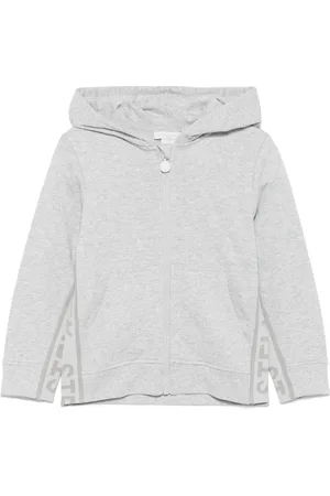 Stella McCartney Logo-tape detail hoodie