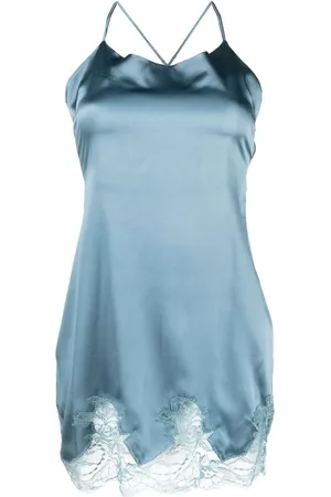 Fleur of England Silk slip dress