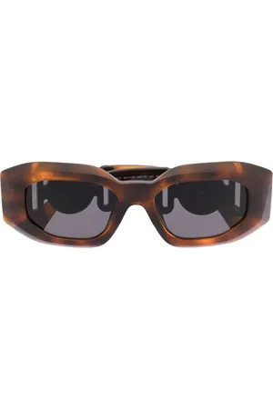 VERSACE Medusa oval-frame sunglasses