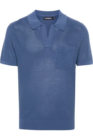 J Lindeberg Ben Open knitted polo shirt