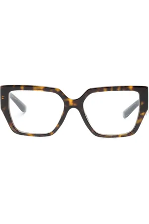 Dolce & Gabbana Square-frame tortoiseshell glasses