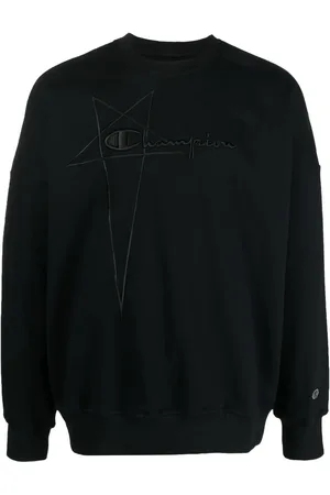 Rick Owens Logo-embroidered pullover sweatshirt