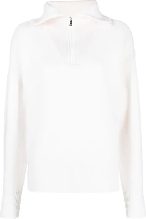 COPERNI Wool-blend half-zip jumper