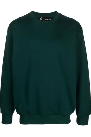 Styland X notRainProof crew-neck organic cotton sweatshirt