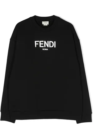 Fendi Logo-print crew-neck sweatshirt