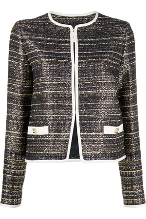 VALENTINO GARAVANI Tweed Party long-sleeve jacket