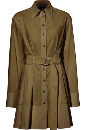 Proenza Schouler Viola belted shirtdress
