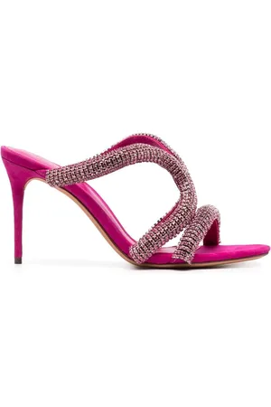 ALEXANDRE BIRMAN Crystal-embellished 85mm sandals