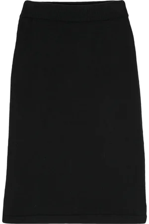 CHANEL 2000 knitted midi skirt