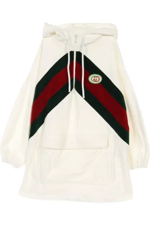 Gucci 2000s web stripe Chenille dress