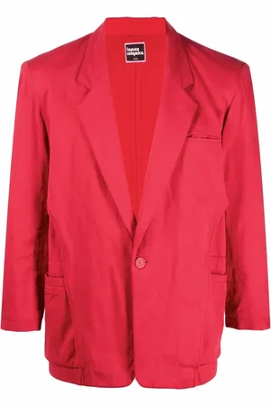 Issey Miyake 1970s notched lapels single-breasted jacket