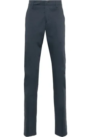 Dondup Pressed-crease tapered trousers