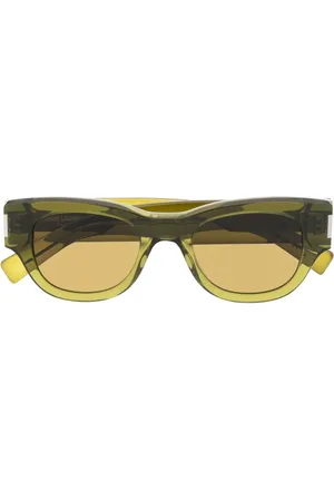 Saint Laurent Transparent-frame design sunglasses