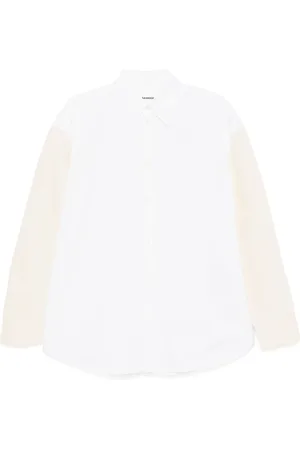 Jil Sander Velvet patchwork skirt