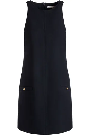 Bally A-line wool minidress