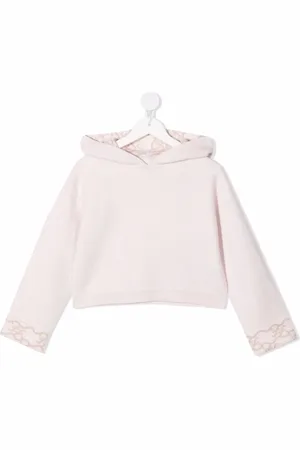 Fendi Logo-print detail hoodie