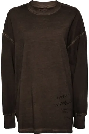 Izzue Handwriting long-sleeved T-shirt