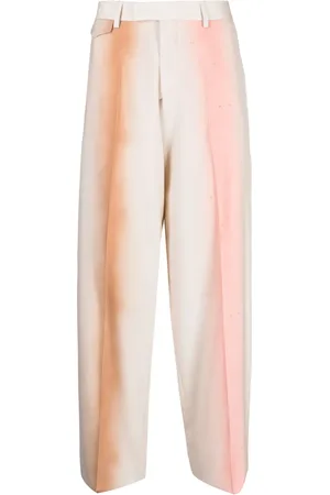 Paul Smith Mid-rise wide-leg wool trousers