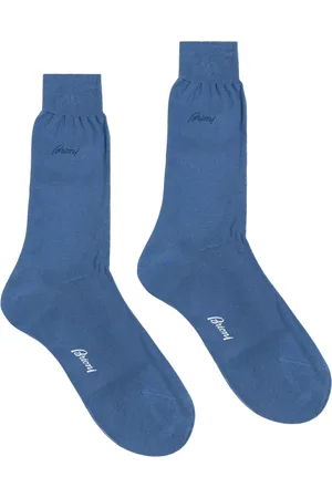 BRIONI Logo-jacquard socks