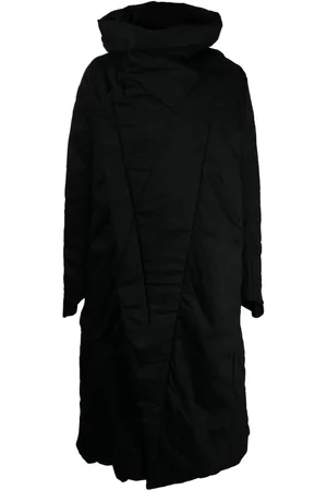 JULIUS Bonded-seam hooded padded coat