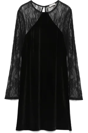 Liu Jo Lace-panel mini dress