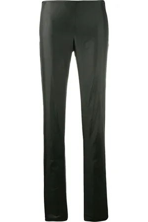 Jean Paul Gaultier Gathered slim trousers