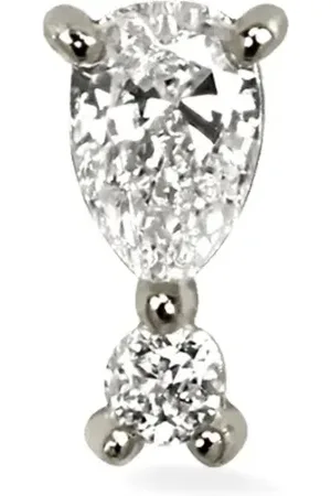 Lark & Berry 14kt gold Noble diamond stud earring