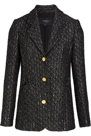 Giambattista Valli Sequin-embellished tweed blazer