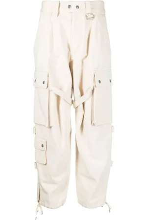 Isabel Marant Elore cropped cargo trousers