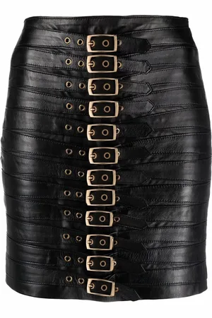 Manokhi Buckle-detail mini skirt