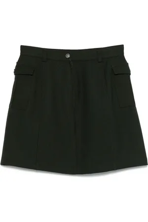 VERSACE 1990s cady mini skirt