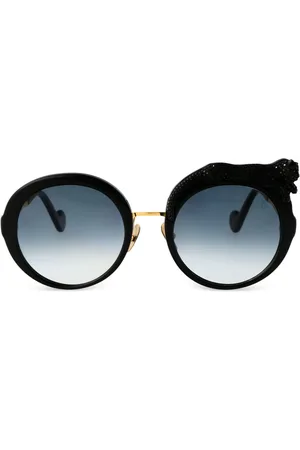 ANNA KARIN KARLSSON Rose et la Roue Crystal sunglasses