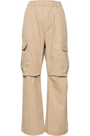 Chocoolate Logo-embroidered cargo trousers