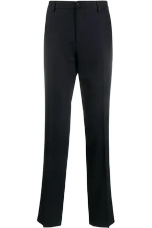 Etro Straight-leg virgin-wool tailored trousers