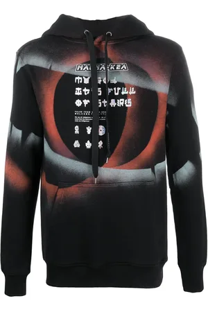 MAUNA KEA Graphic-print long-sleeved hoodie
