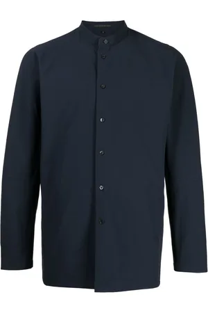 SHIATZY CHEN Collarless long-sleeved shirt