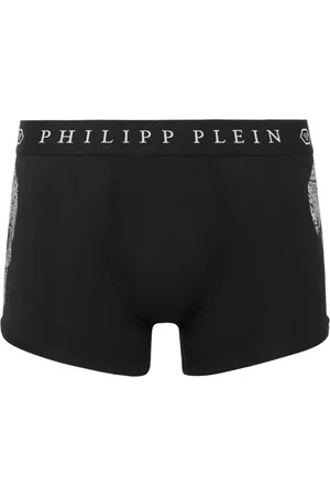 Philipp Plein Logo-waistband stretch-cotton boxers