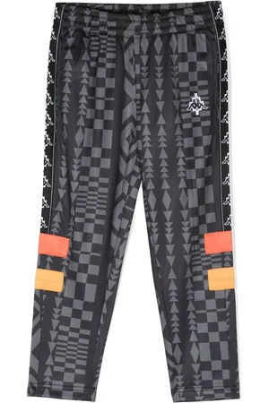 MARCELO BURLON Geometric-print track pants