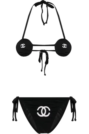 CHANEL 1990-2000’s Bikini Swimwear Swimsuit