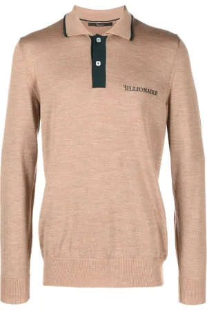 BILLIONAIRE Logo-embroidered polo shirt