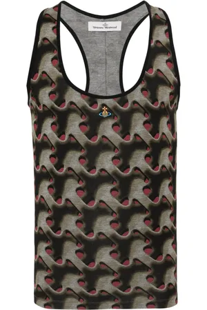 Vivienne Westwood Embroidered-Orb logo vest